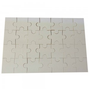 Пъзел А4 с дървена основа