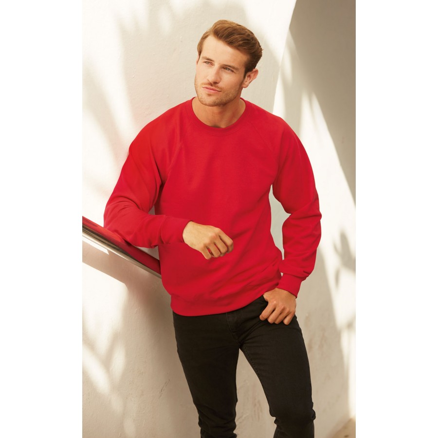 Мъжка блузa с олекотена вата Raglan