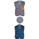Работен елек с висока износоустойчисот Vest Pockets