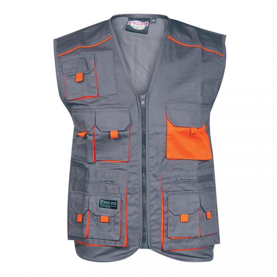 Работен елек с висока износоустойчисот Vest Pockets