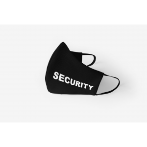 Маска с надпис SECURITY