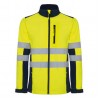 Yellow Neon - Navy 